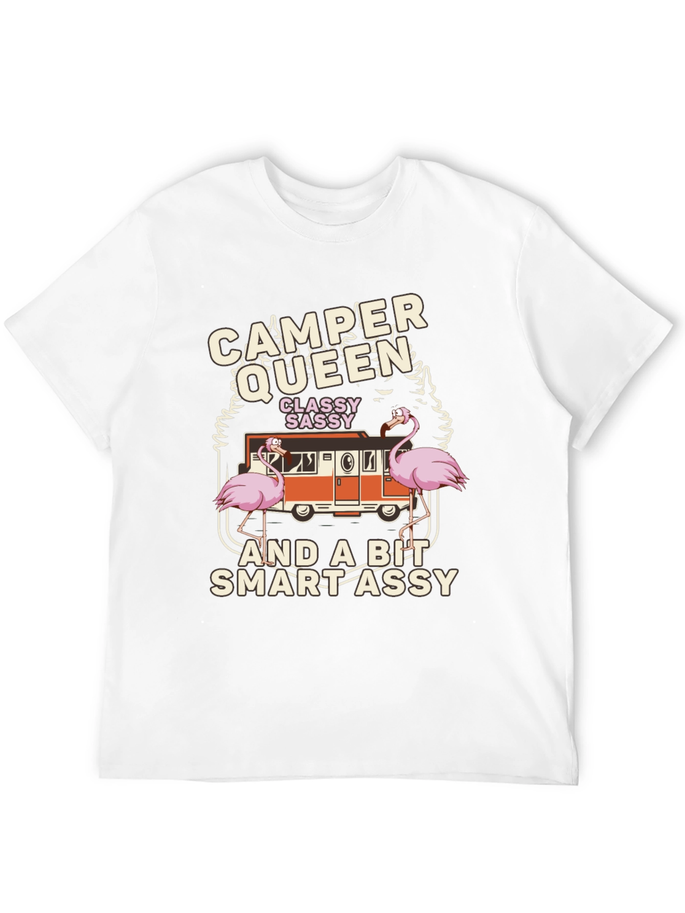 Camper Queen T-Shirt: Classy Sassy and Smart Assy