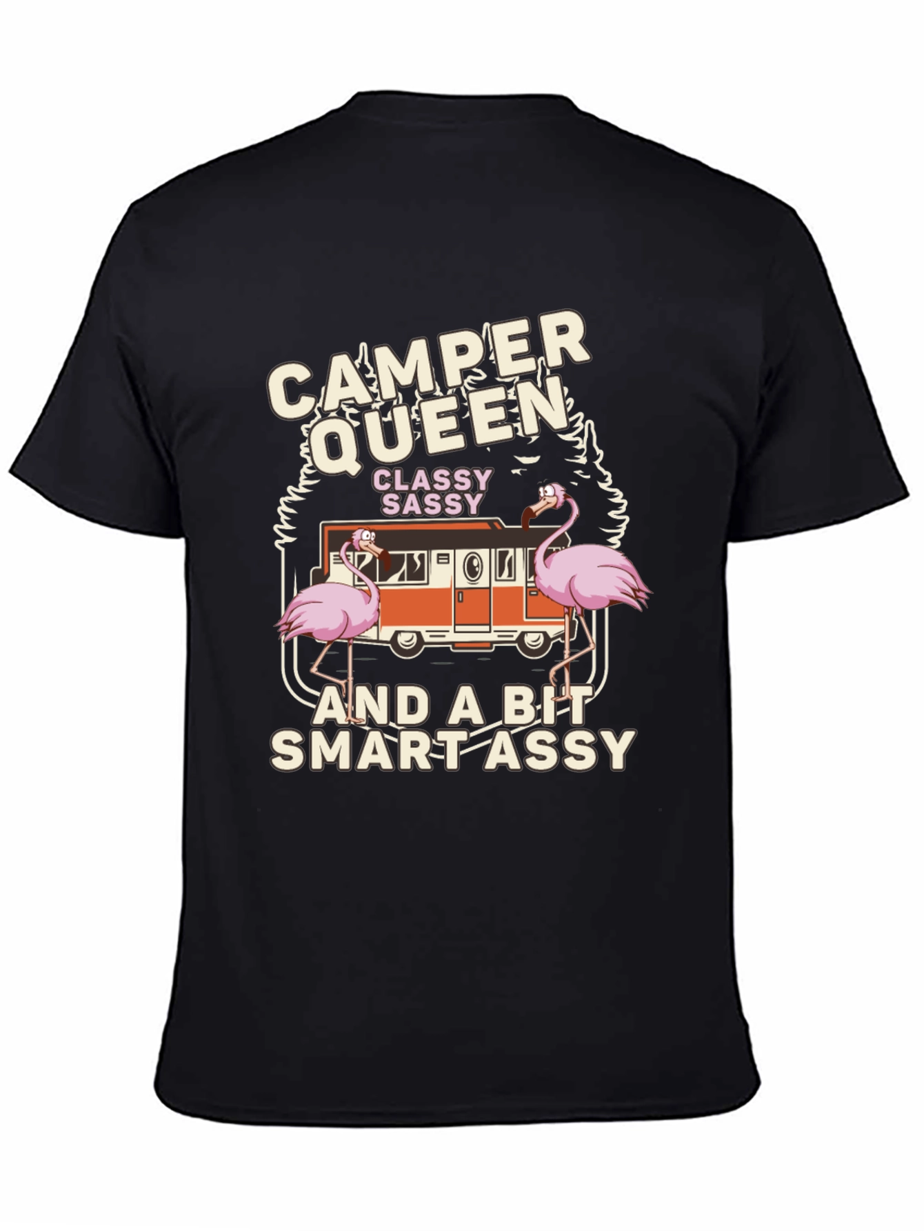 Camper Queen T-Shirt: Classy Sassy and Smart Assy