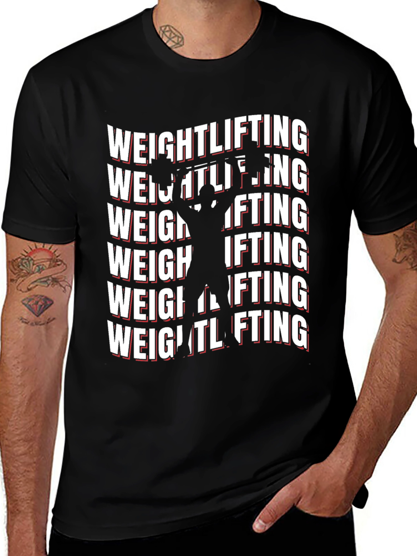 Weightlifting Graphic T-Shirt
