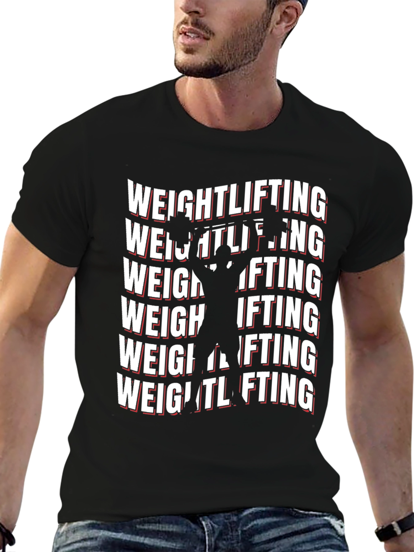 Weightlifting Graphic T-Shirt