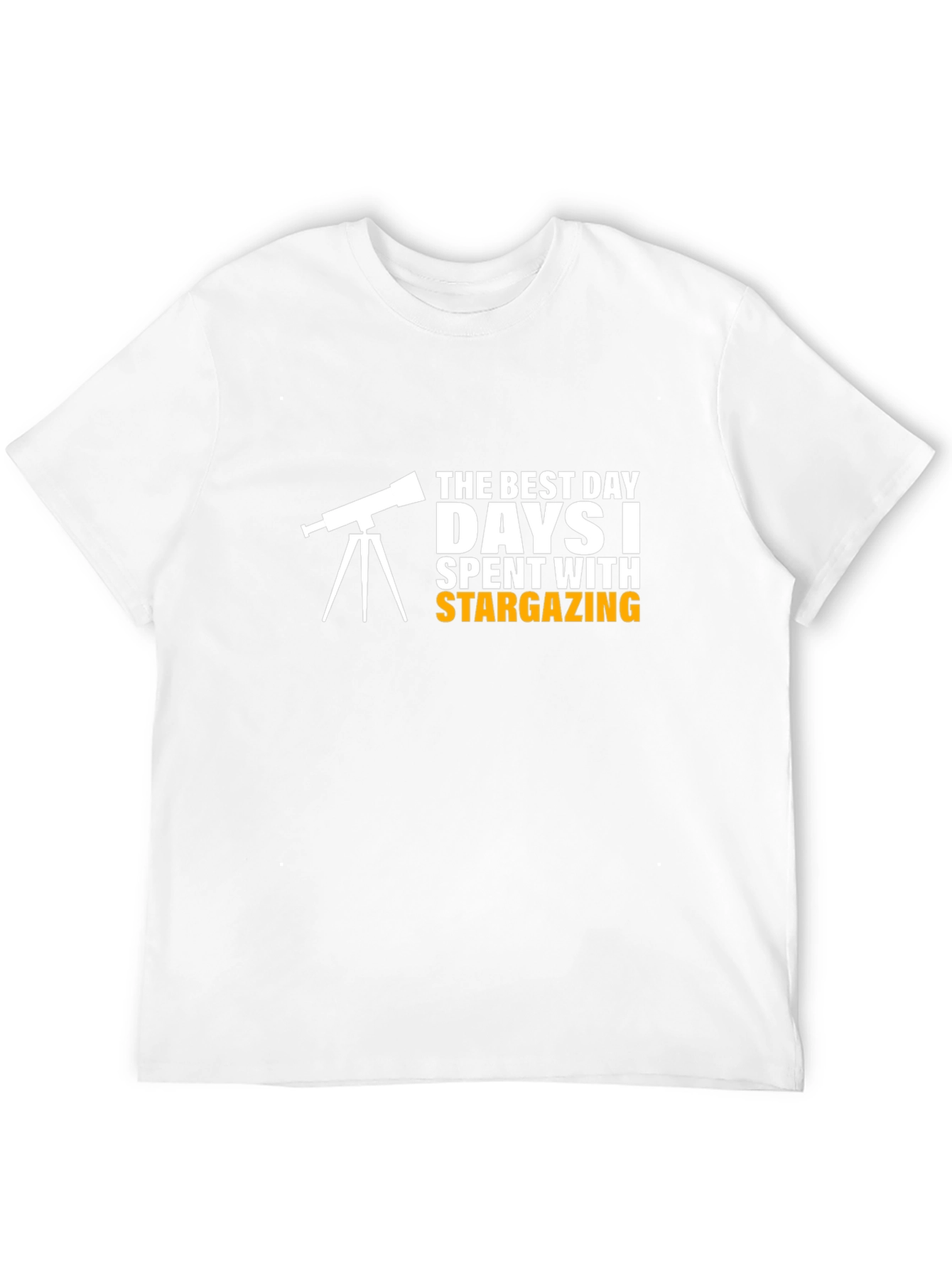 Stargazing Days T-Shirt - Telescope Graphic Tee