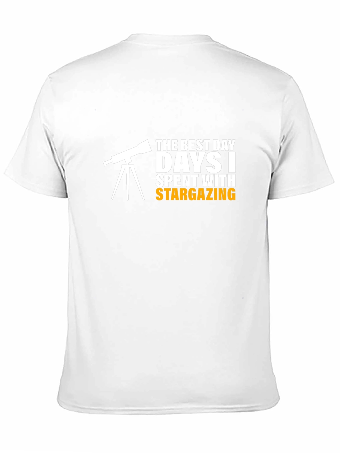 Stargazing Days T-Shirt - Telescope Graphic Tee
