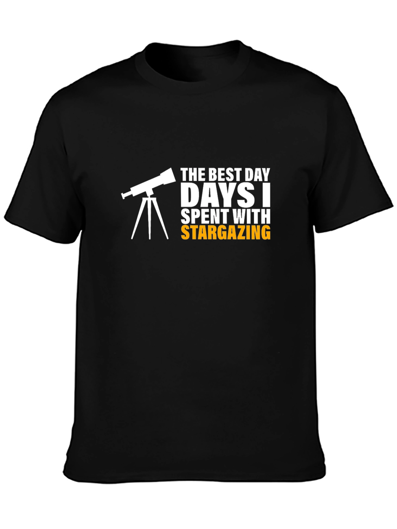Stargazing Days T-Shirt - Telescope Graphic Tee