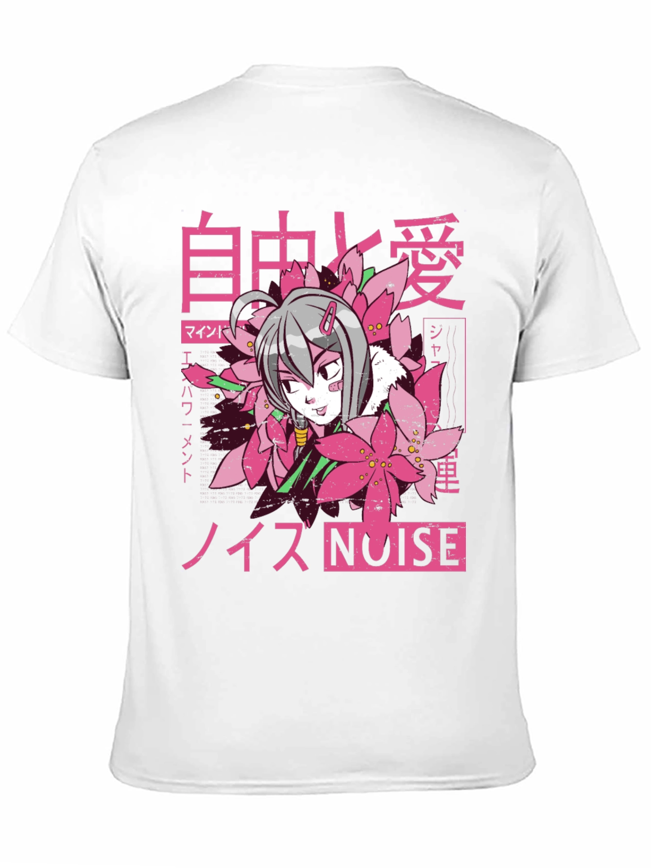 Anime Graphic Tee - Noise