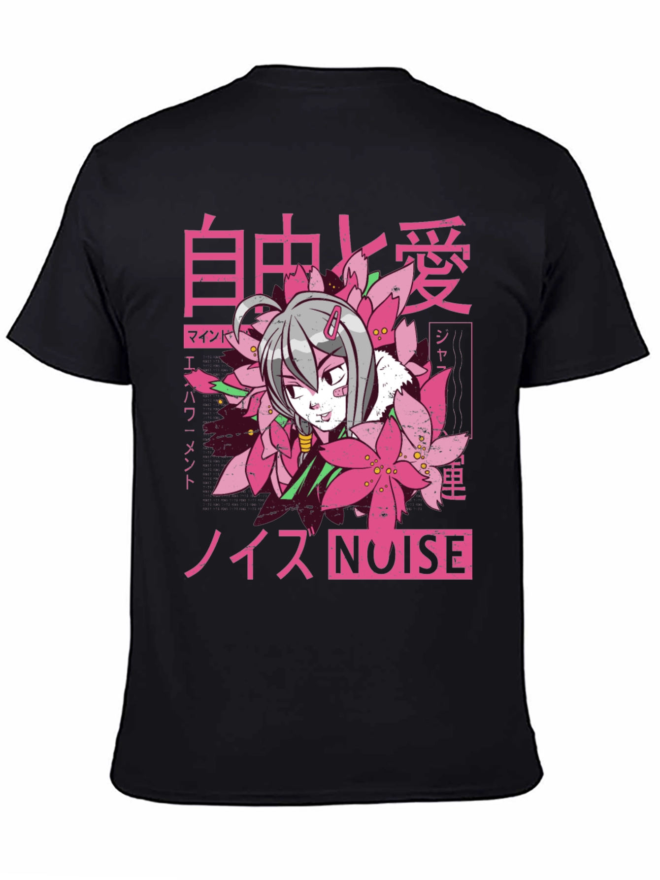 Anime Graphic Tee - Noise