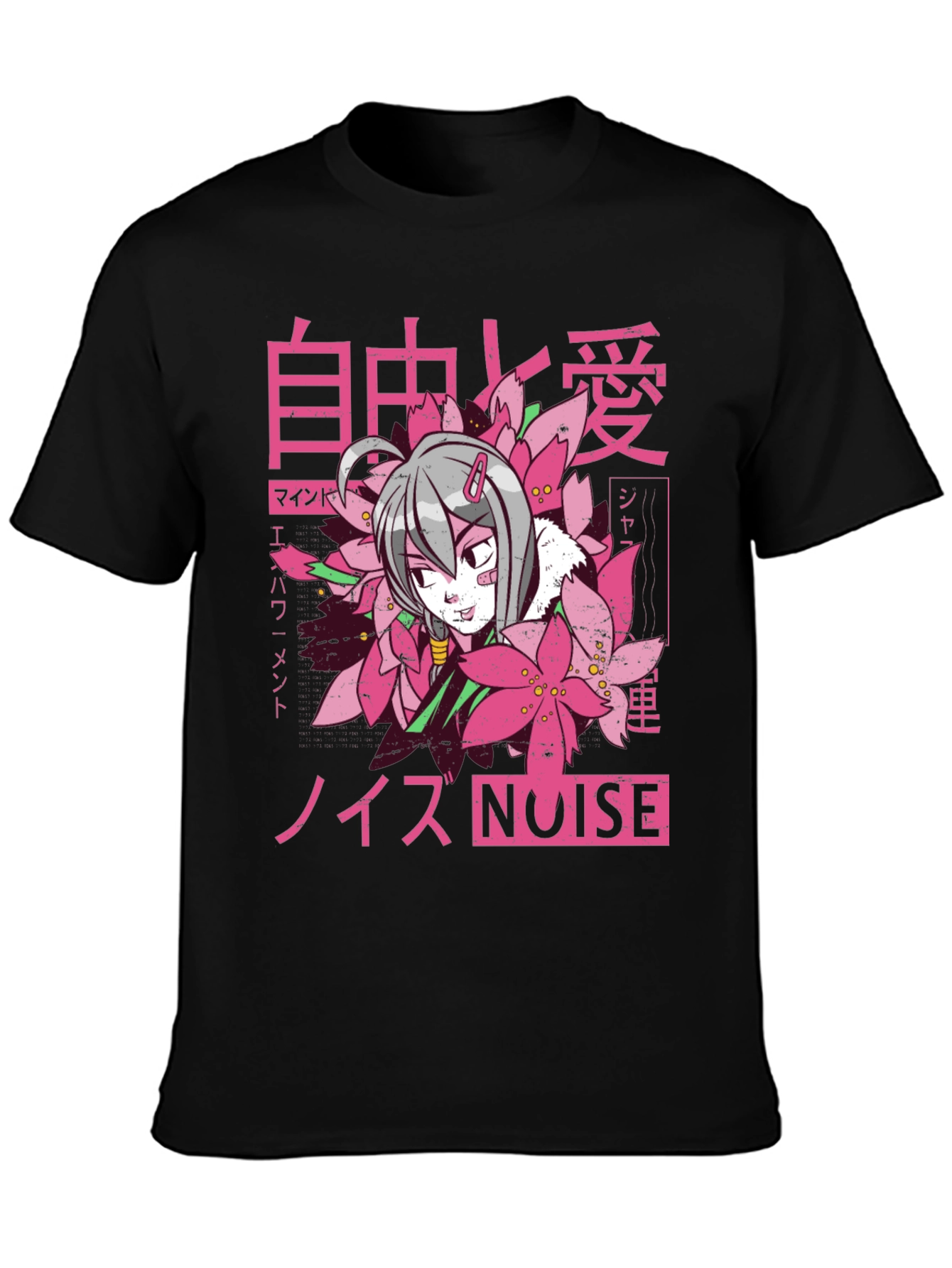 Anime Graphic Tee - Noise