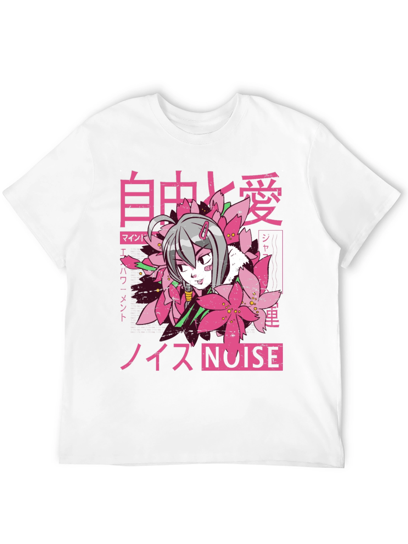 Anime Graphic Tee - Noise