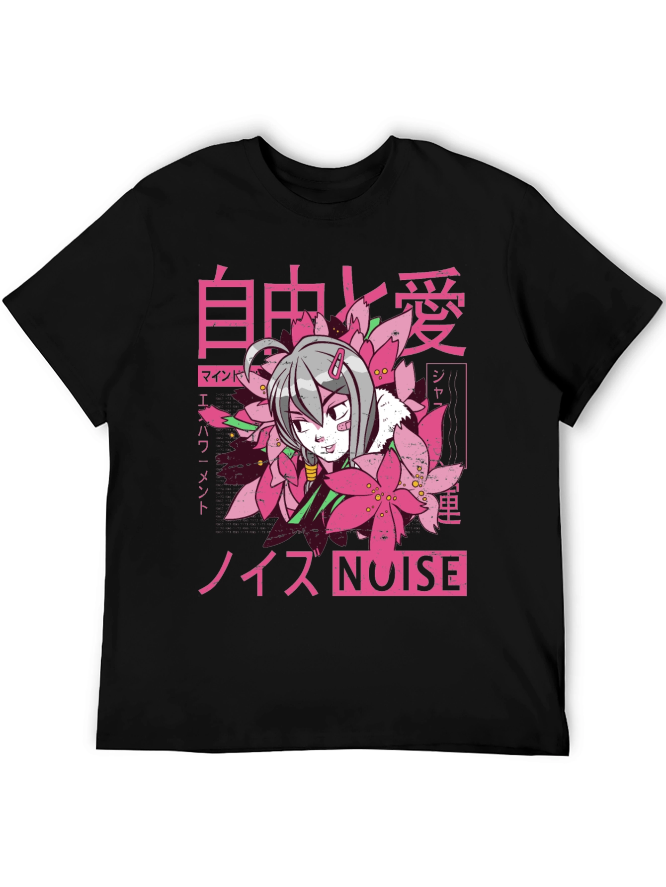 Anime Graphic Tee - Noise