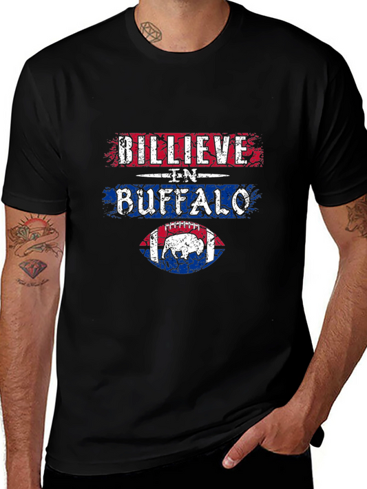 Billieve in Buffalo Football T-Shirt - Unisex