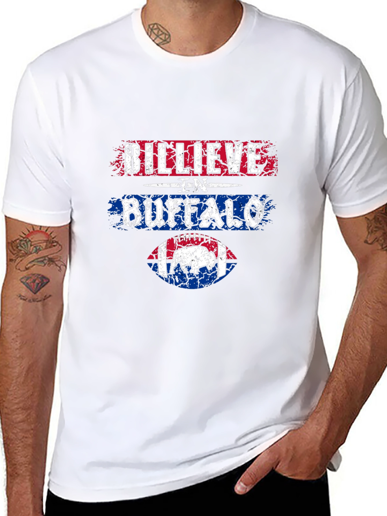Billieve in Buffalo Football T-Shirt - Unisex