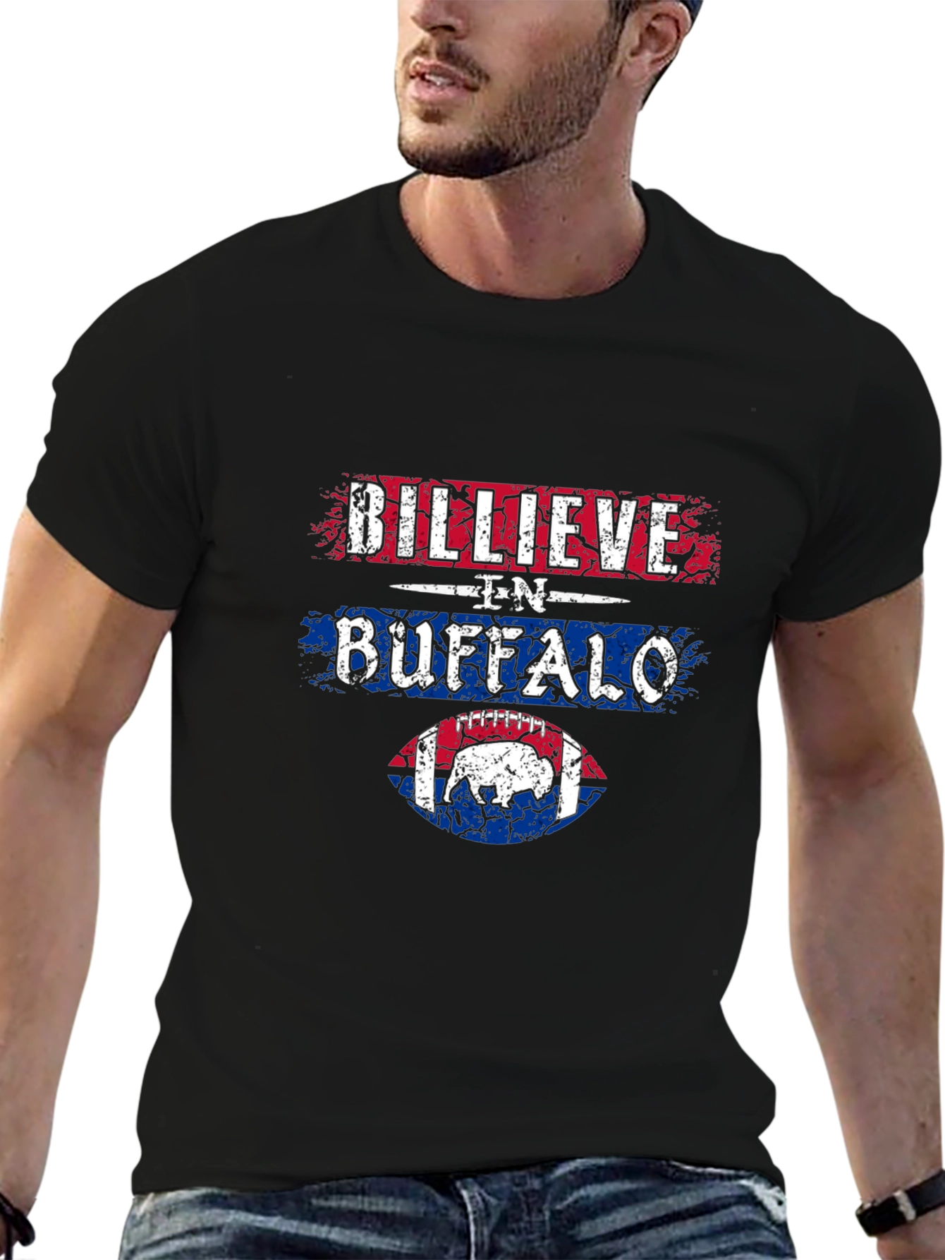 Billieve in Buffalo Football T-Shirt - Unisex