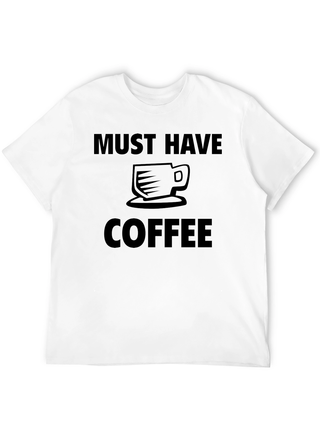 Must Have Coffee Graphic Tee - Black