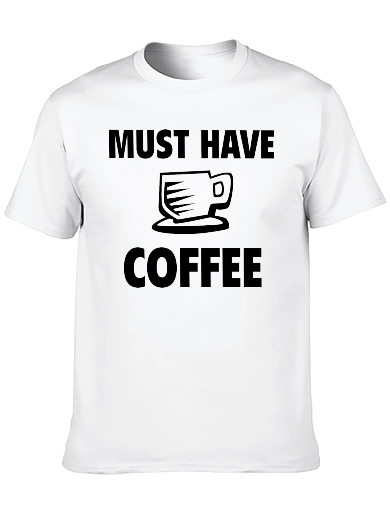 Must Have Coffee Graphic Tee - Black
