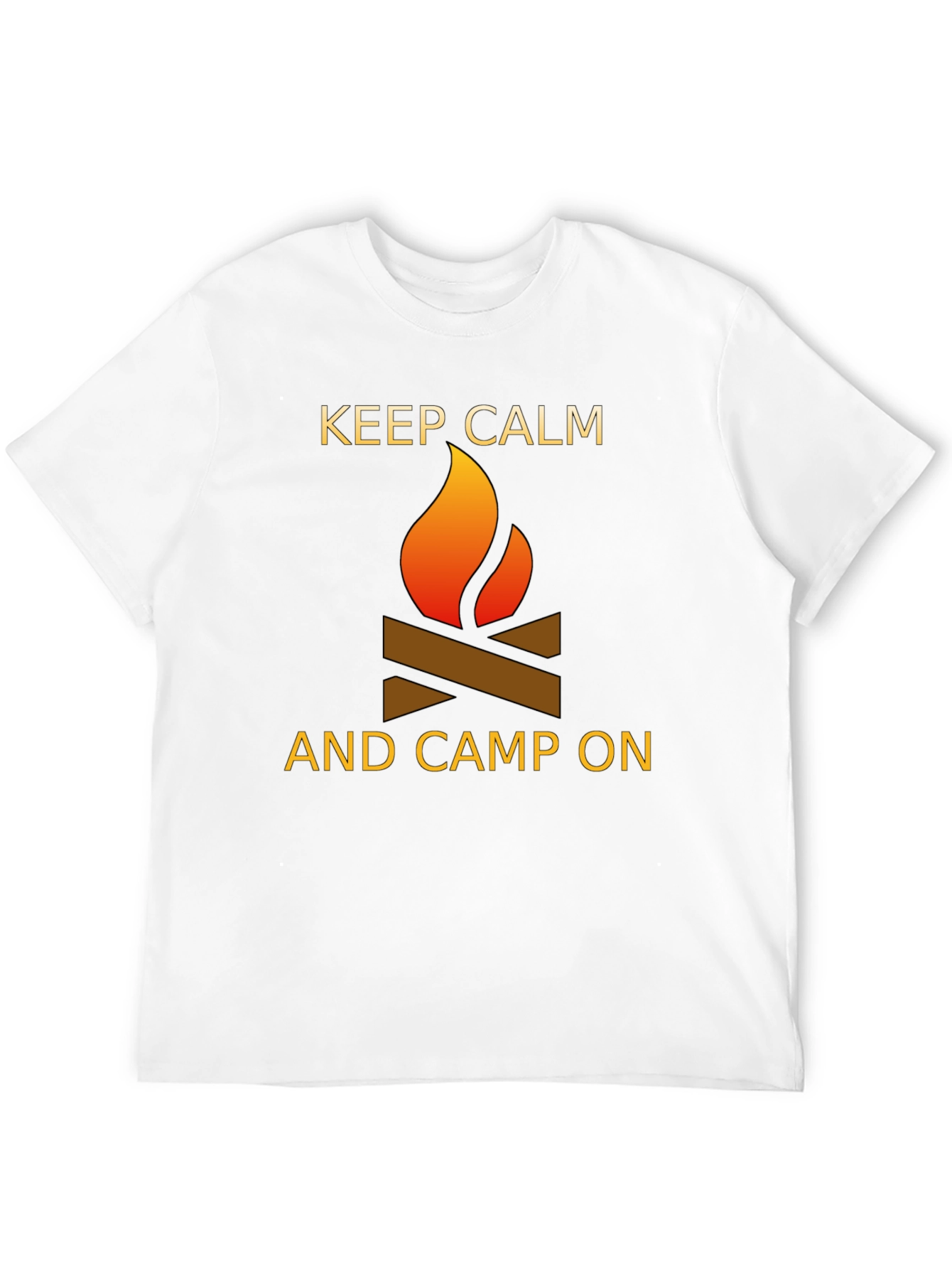 Keep Calm & Camp On T-Shirt