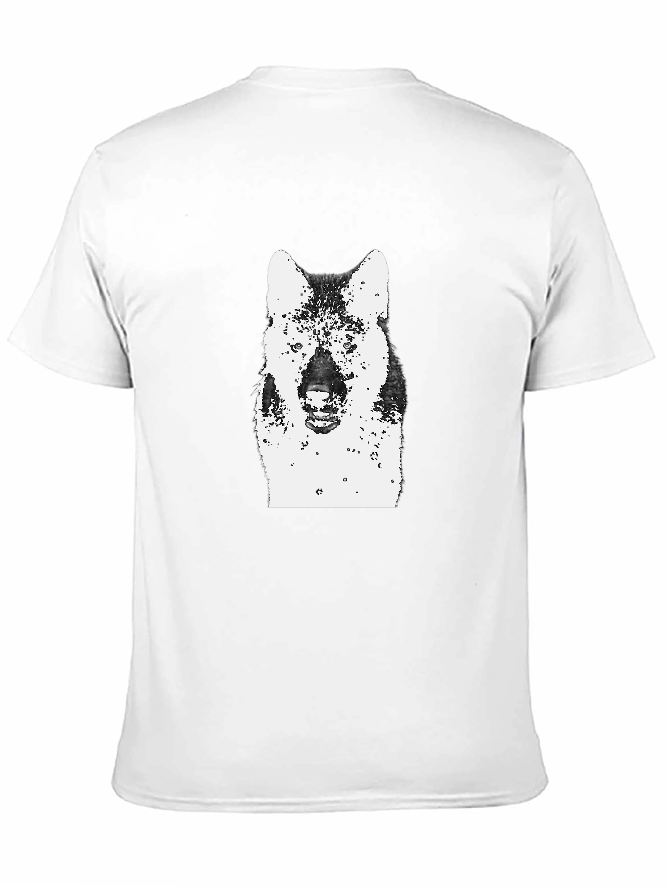 Wolf Graphic Black T-Shirt