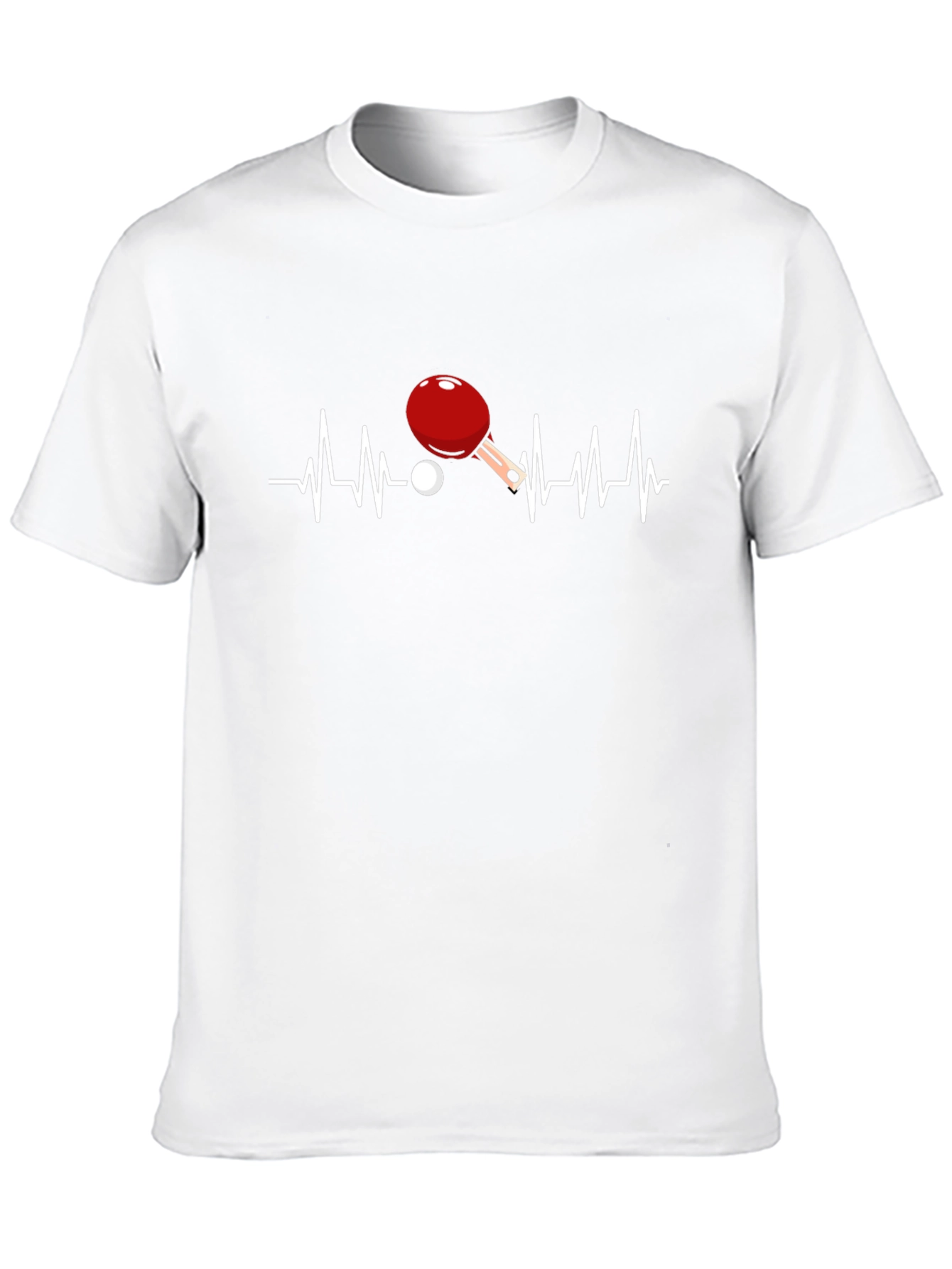 Table Tennis Heartbeat T-Shirt