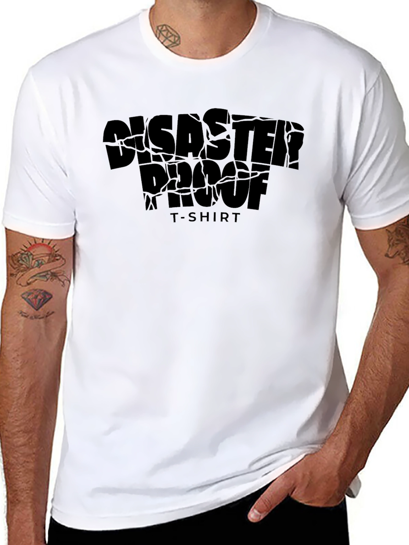 Disaster Proof T-Shirt - Cool Graphic Tee