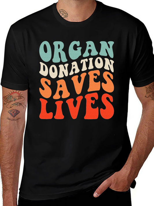 Organ Donation Saves Lives Graphic T-Shirt