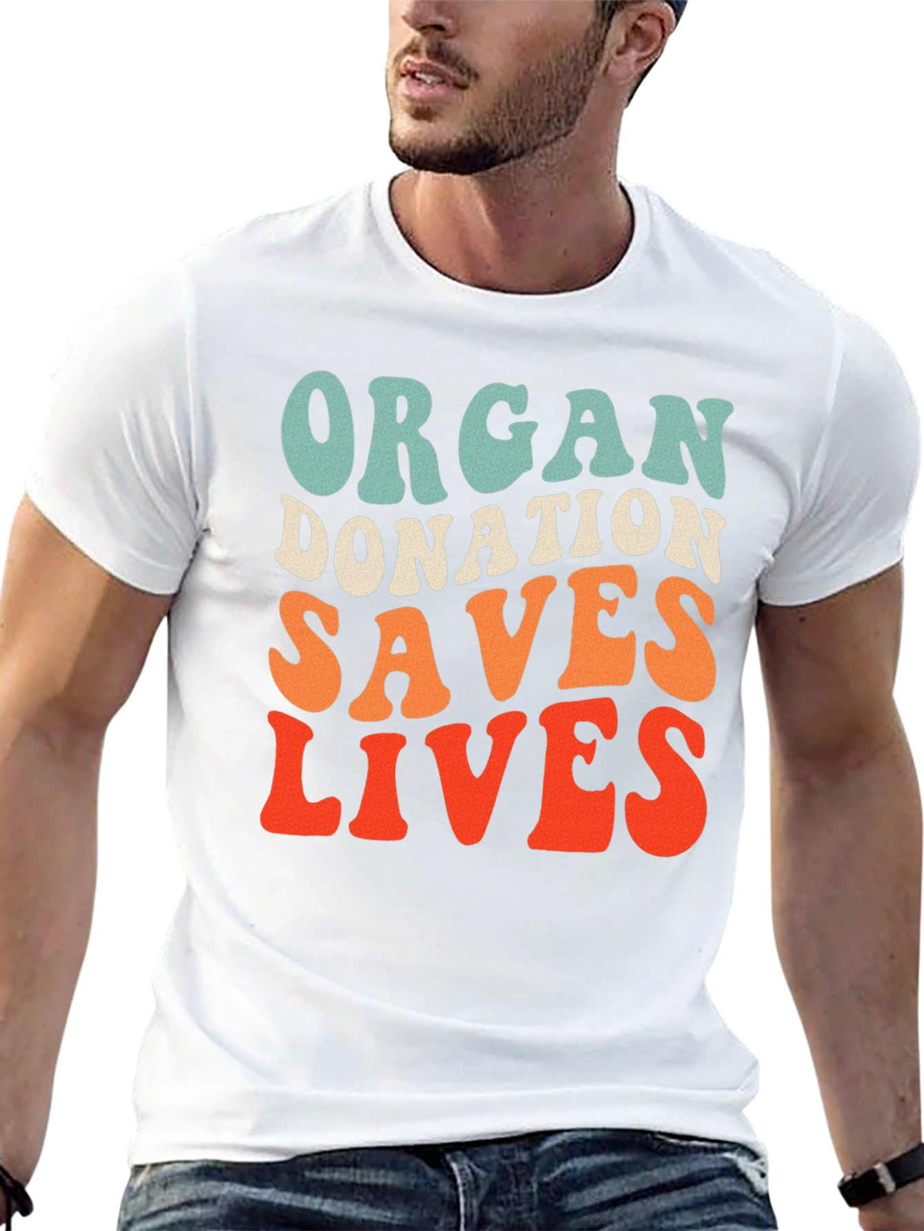 Organ Donation Saves Lives Graphic T-Shirt