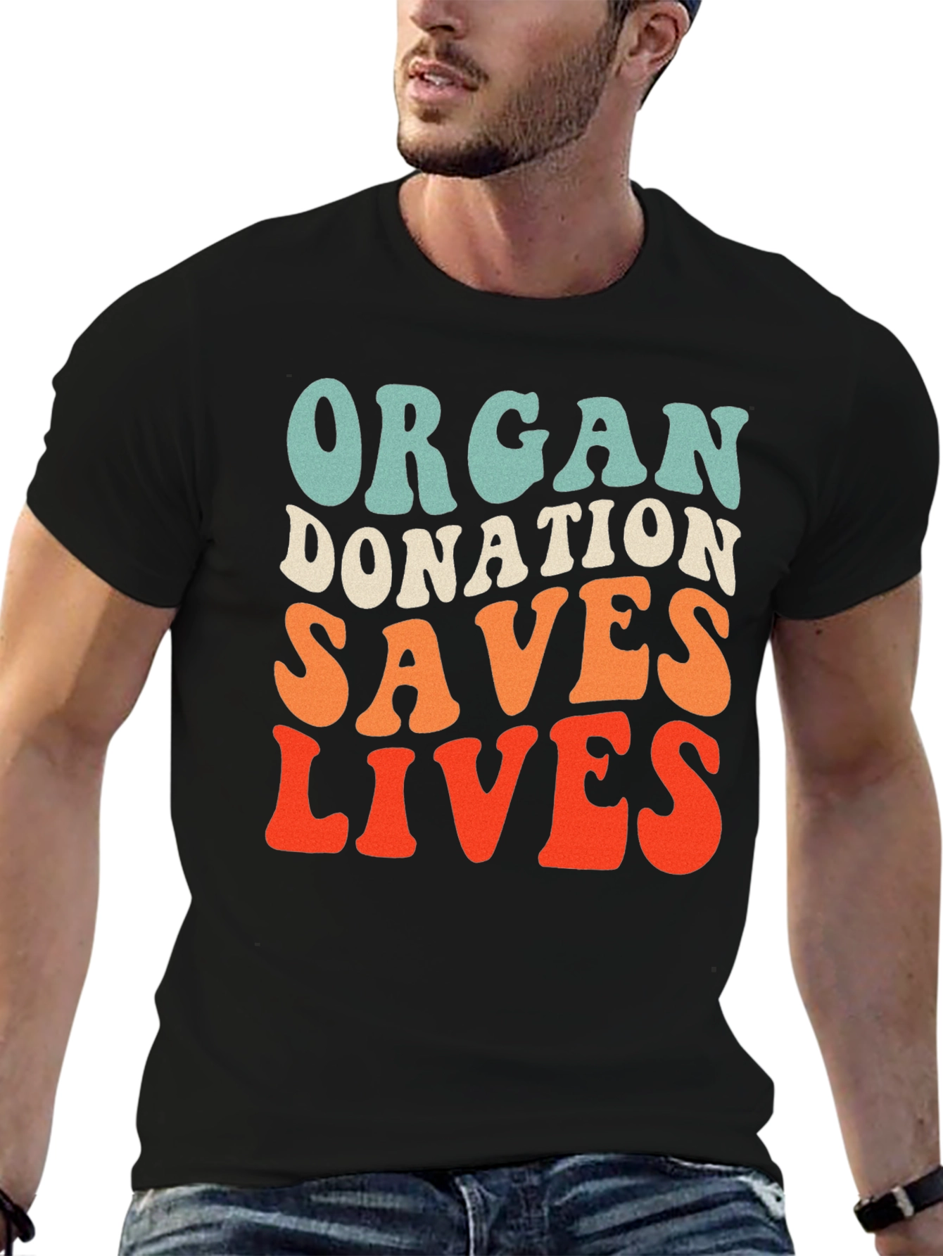 Organ Donation Saves Lives Graphic T-Shirt