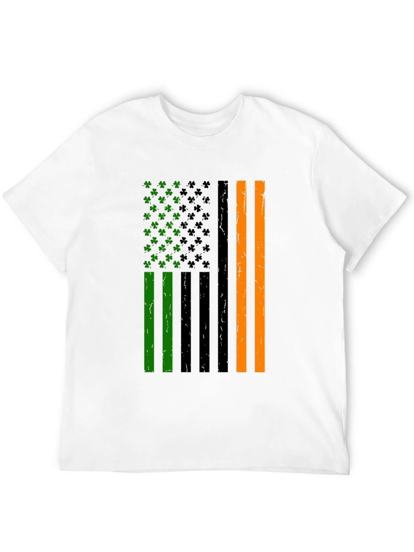 St. Patricks Day Flag Shamrock T-Shirt