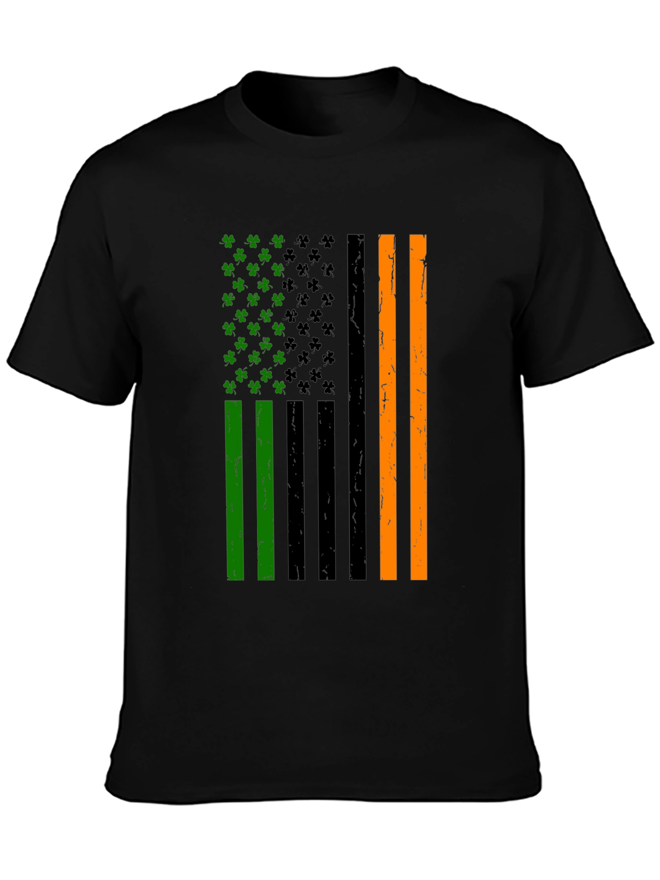 St. Patricks Day Flag Shamrock T-Shirt