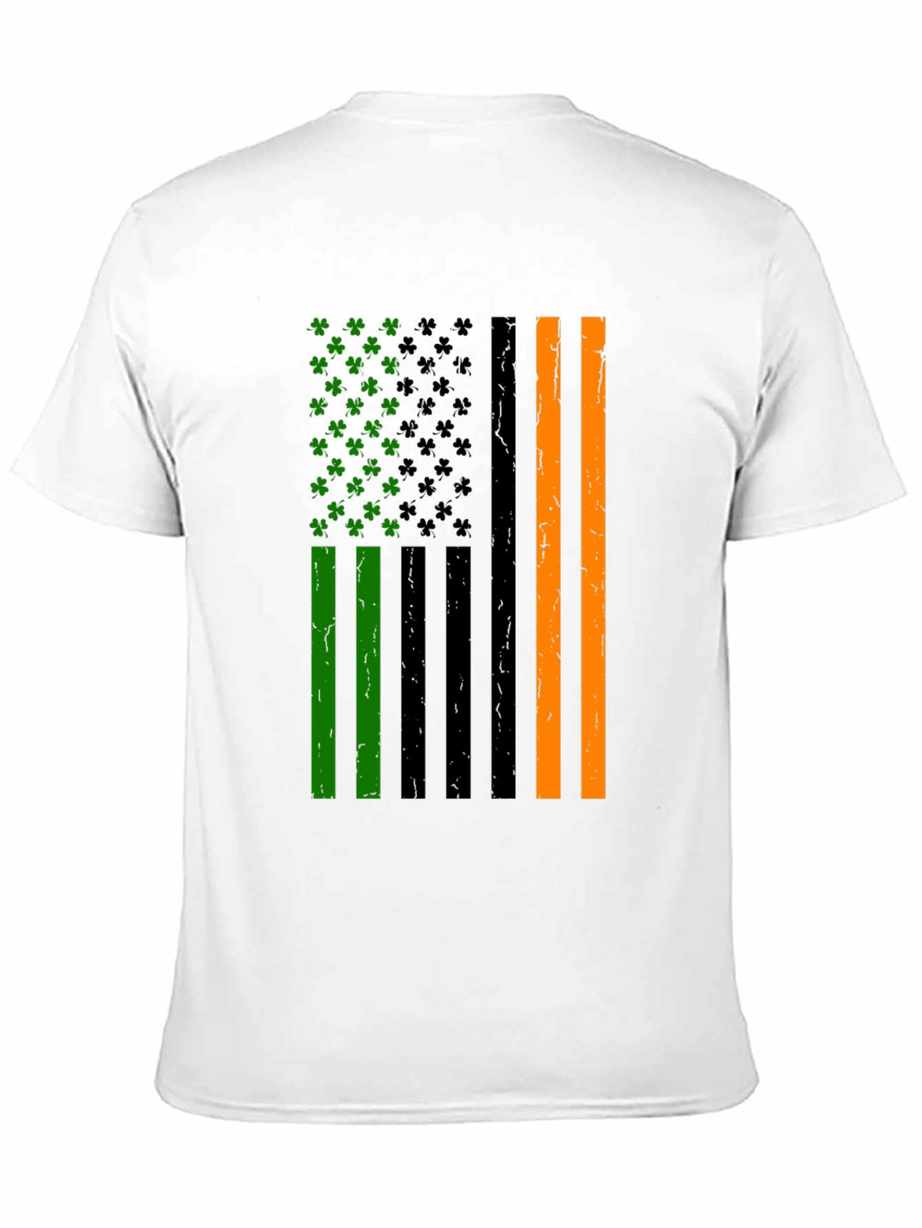 St. Patricks Day Flag Shamrock T-Shirt