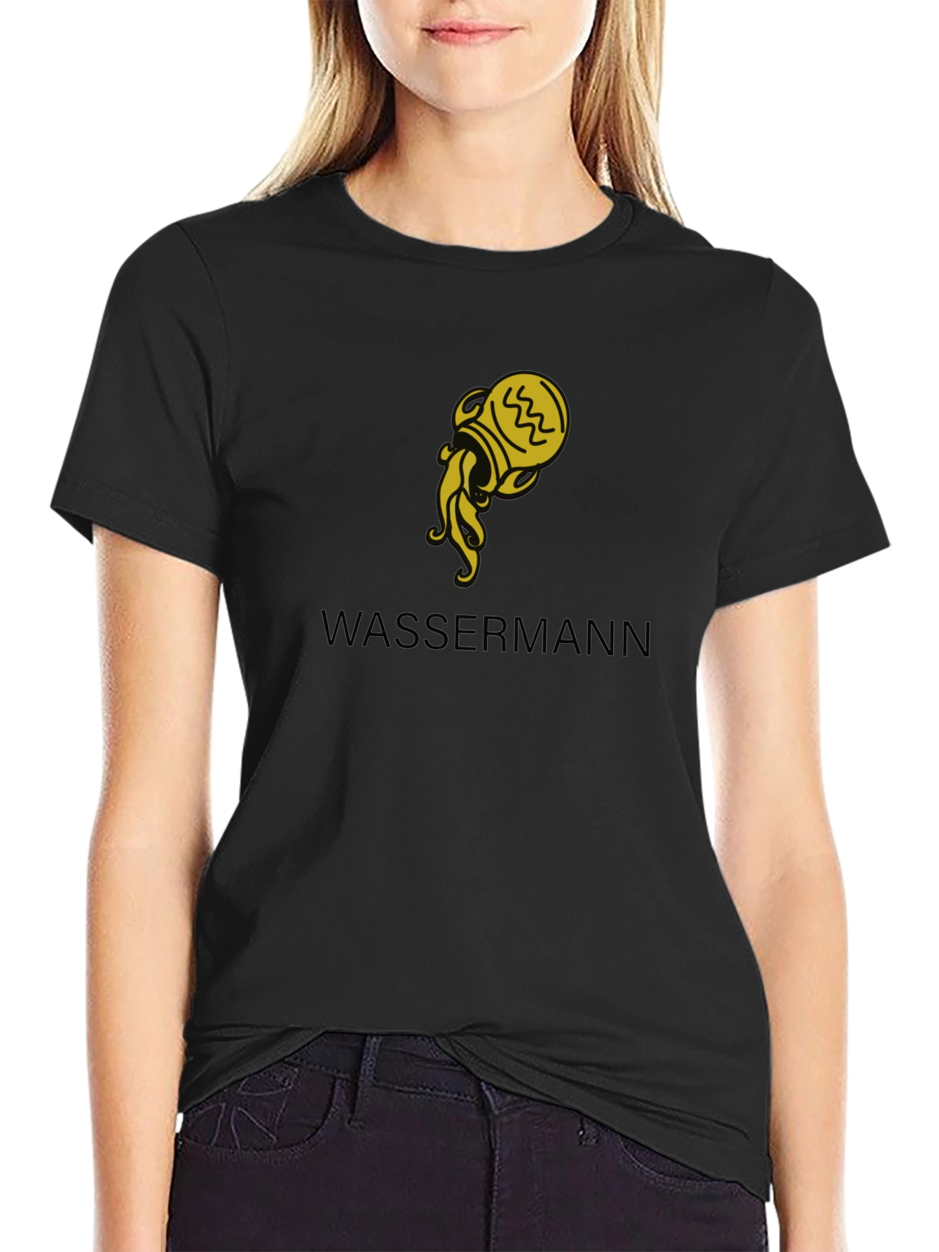Aquarius Zodiac T-Shirt - Water Bearer Astrology Tee