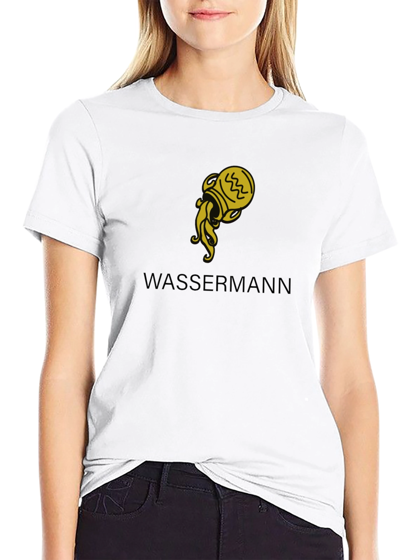 Aquarius Zodiac T-Shirt - Water Bearer Astrology Tee