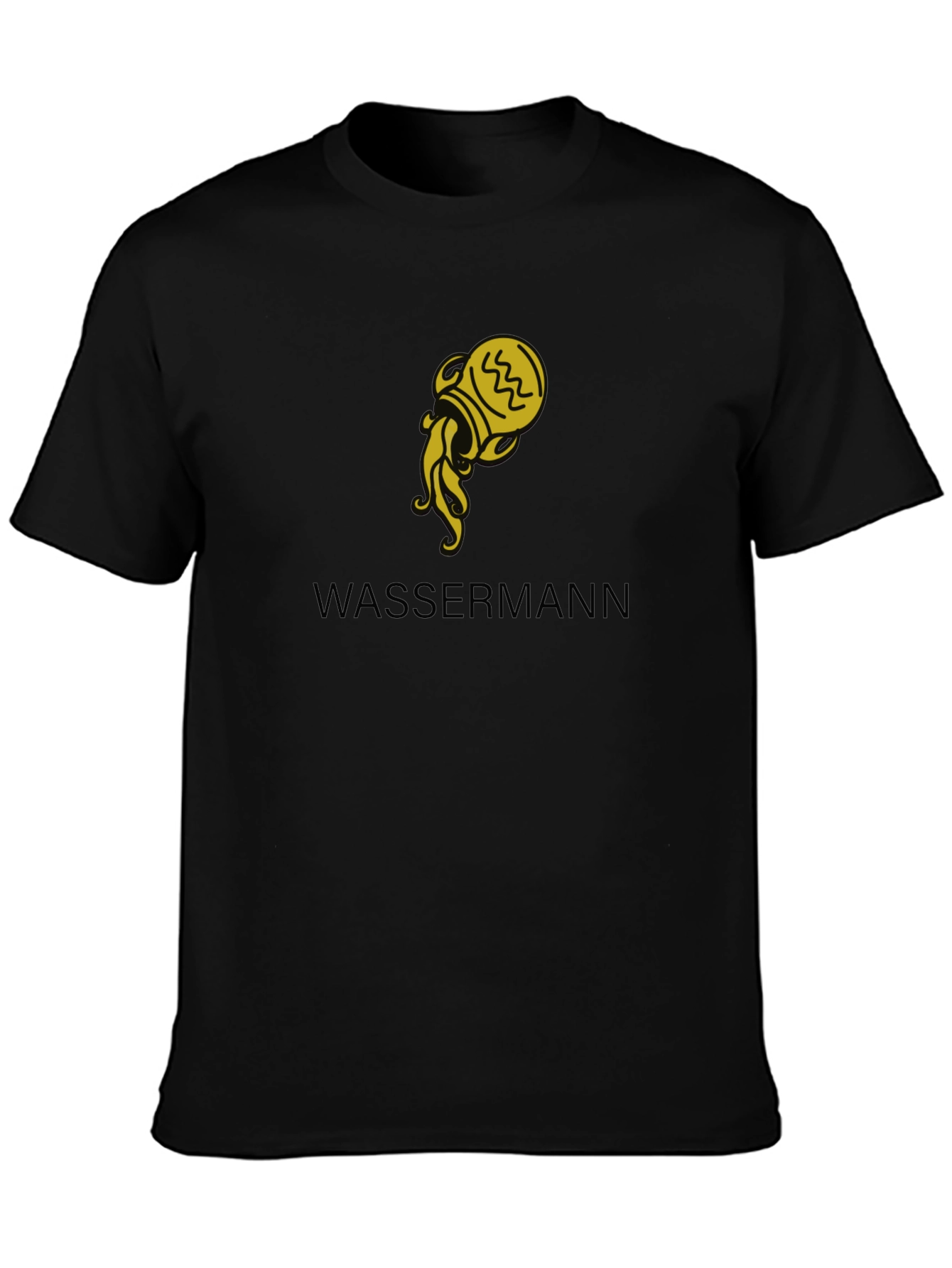 Aquarius Zodiac T-Shirt - Water Bearer Astrology Tee
