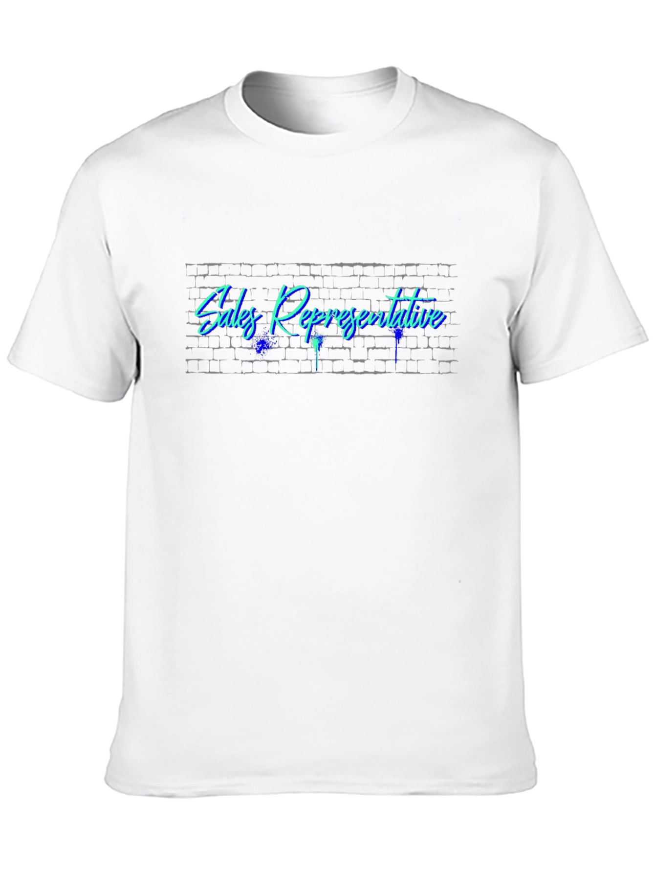 Sales Representative Graphic Tee - Black