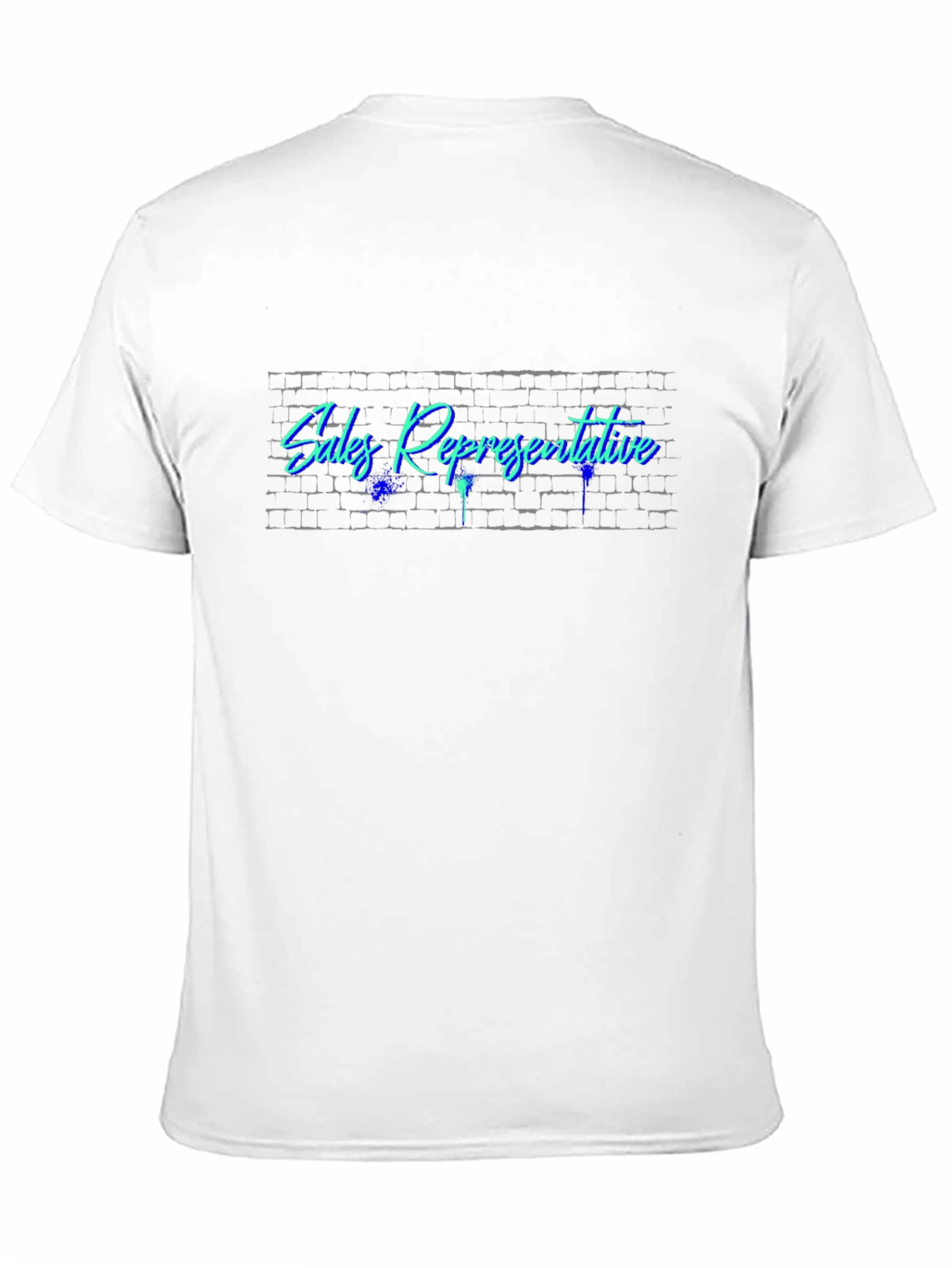 Sales Representative Graphic Tee - Black
