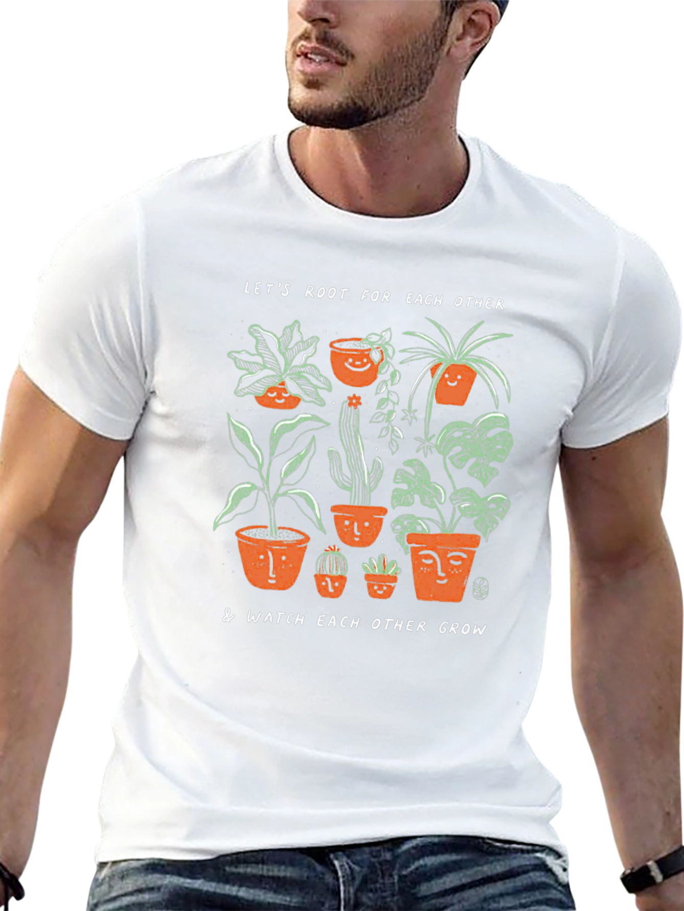 Root For Each Other Plant T-Shirt