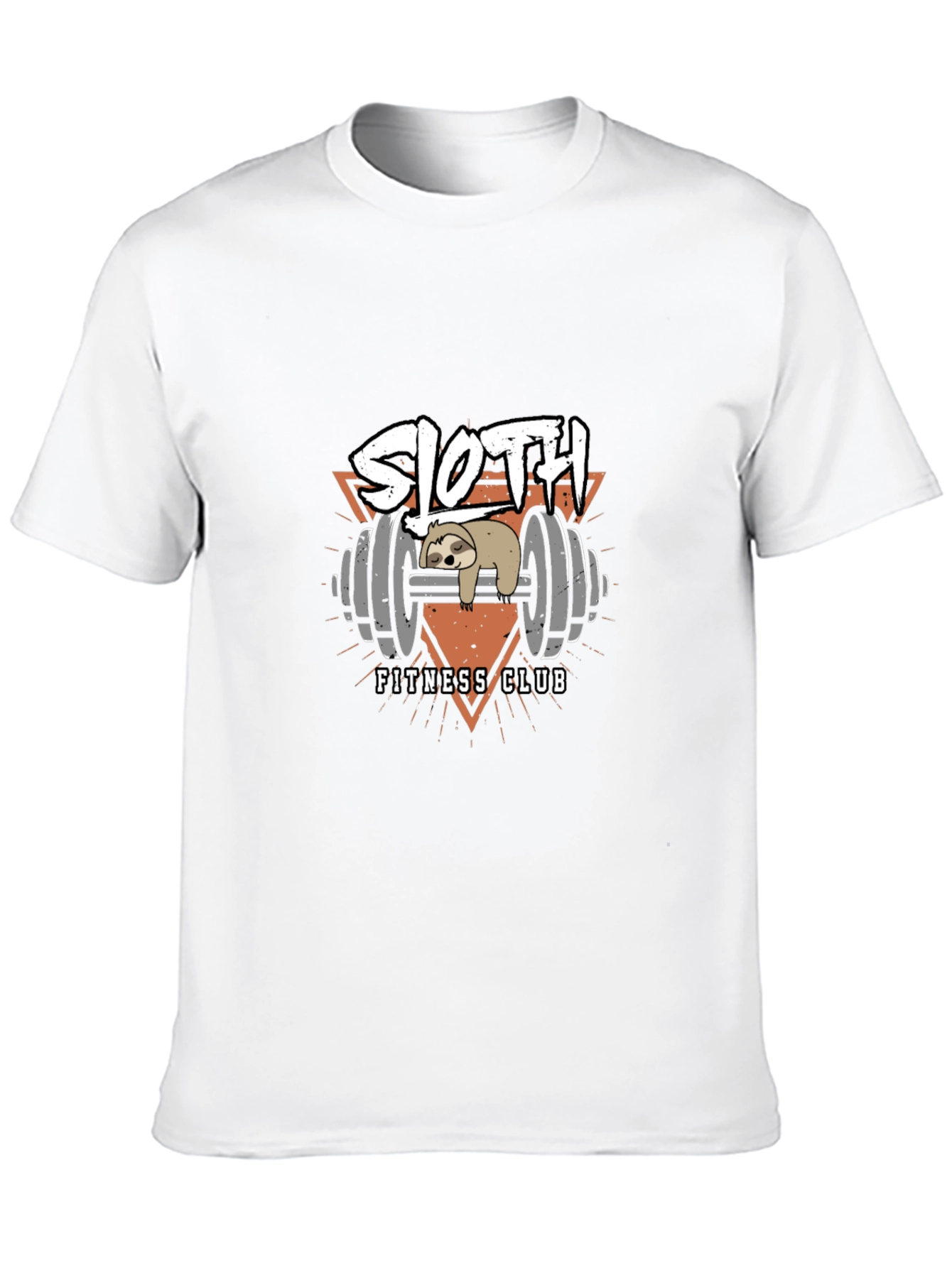 Sloth Fitness Club Black T-Shirt - Gym Humor