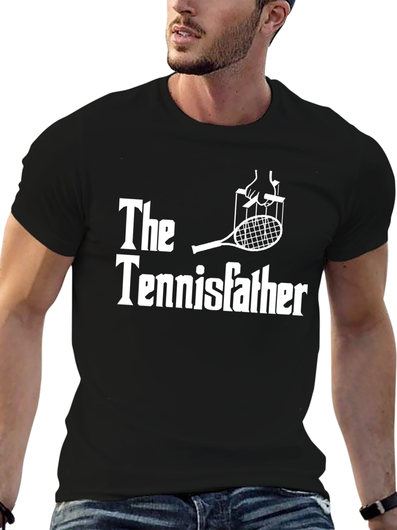The Tennisfather T-Shirt - Funny Tennis Lover Gift