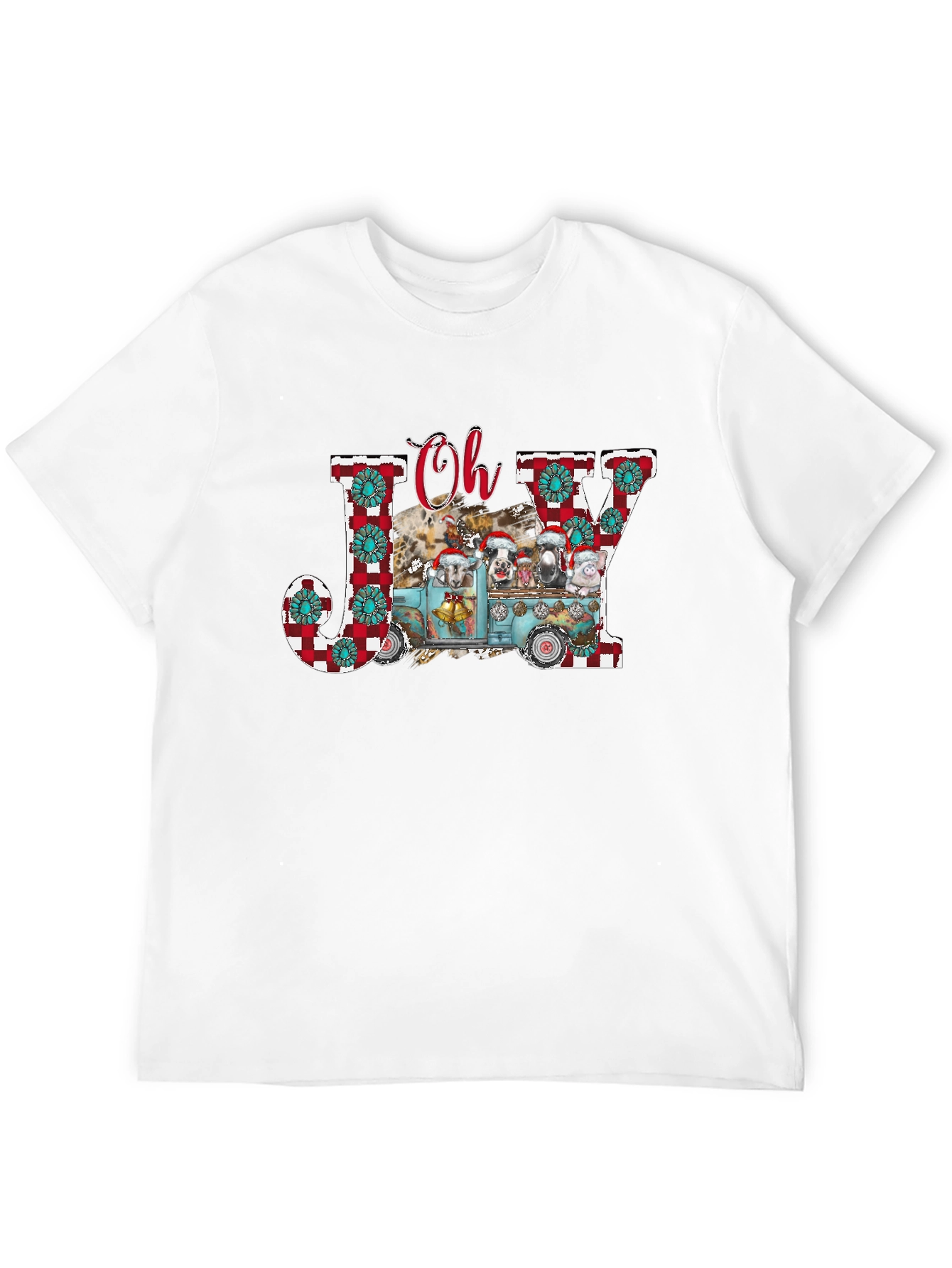 Festive Farm Animal Christmas T-Shirt