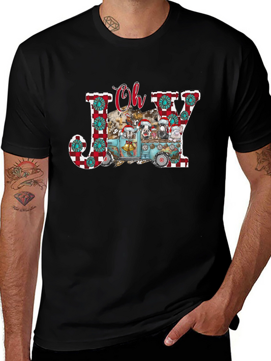 Festive Farm Animal Christmas T-Shirt