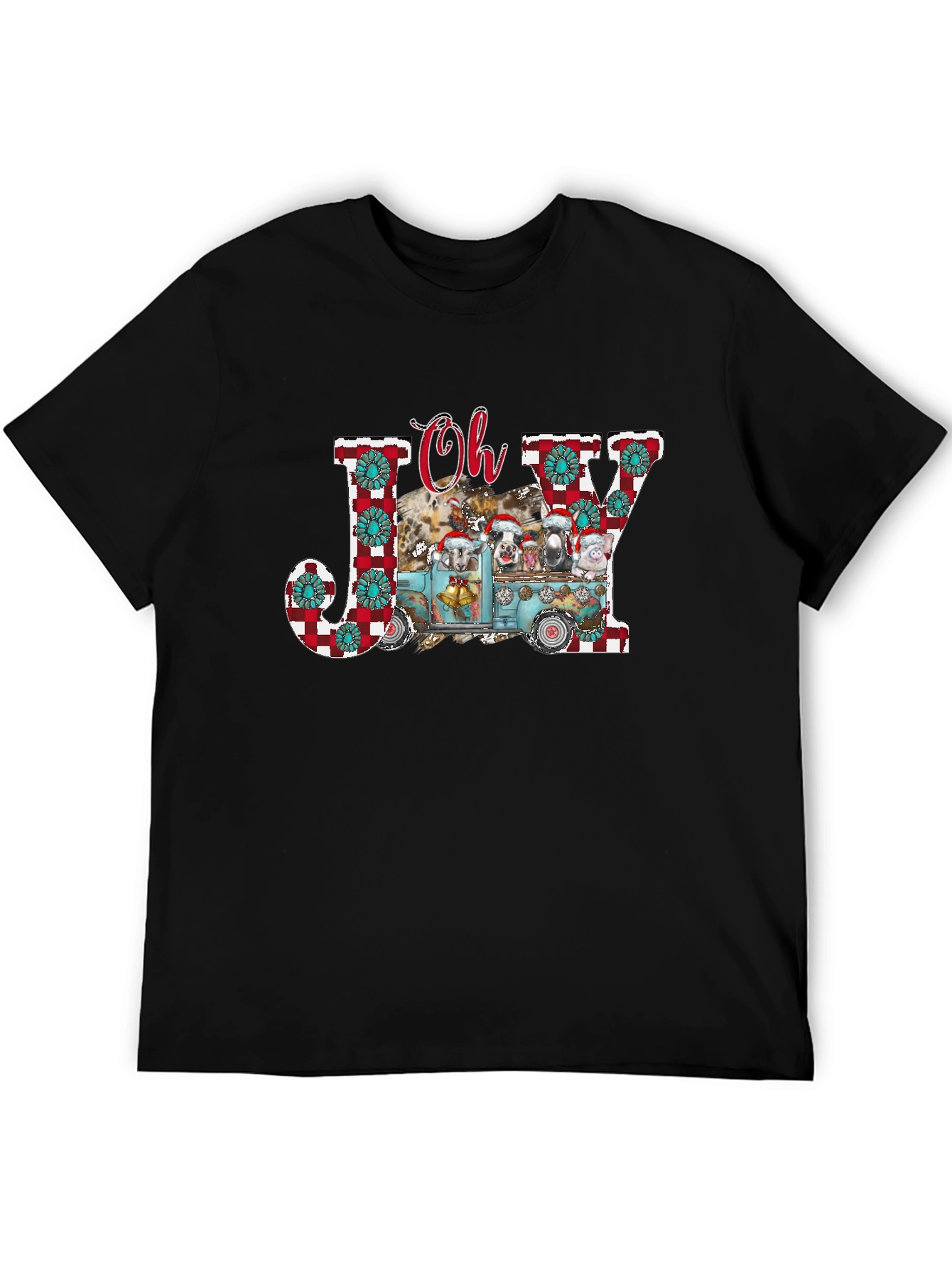 Festive Farm Animal Christmas T-Shirt
