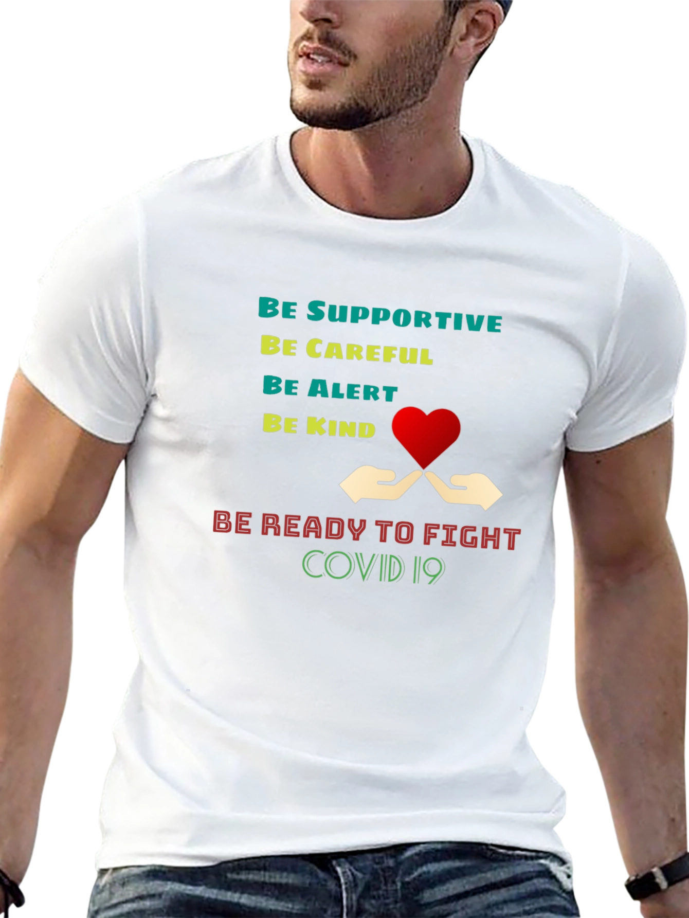 Supportive COVID-19 Awareness T-Shirt