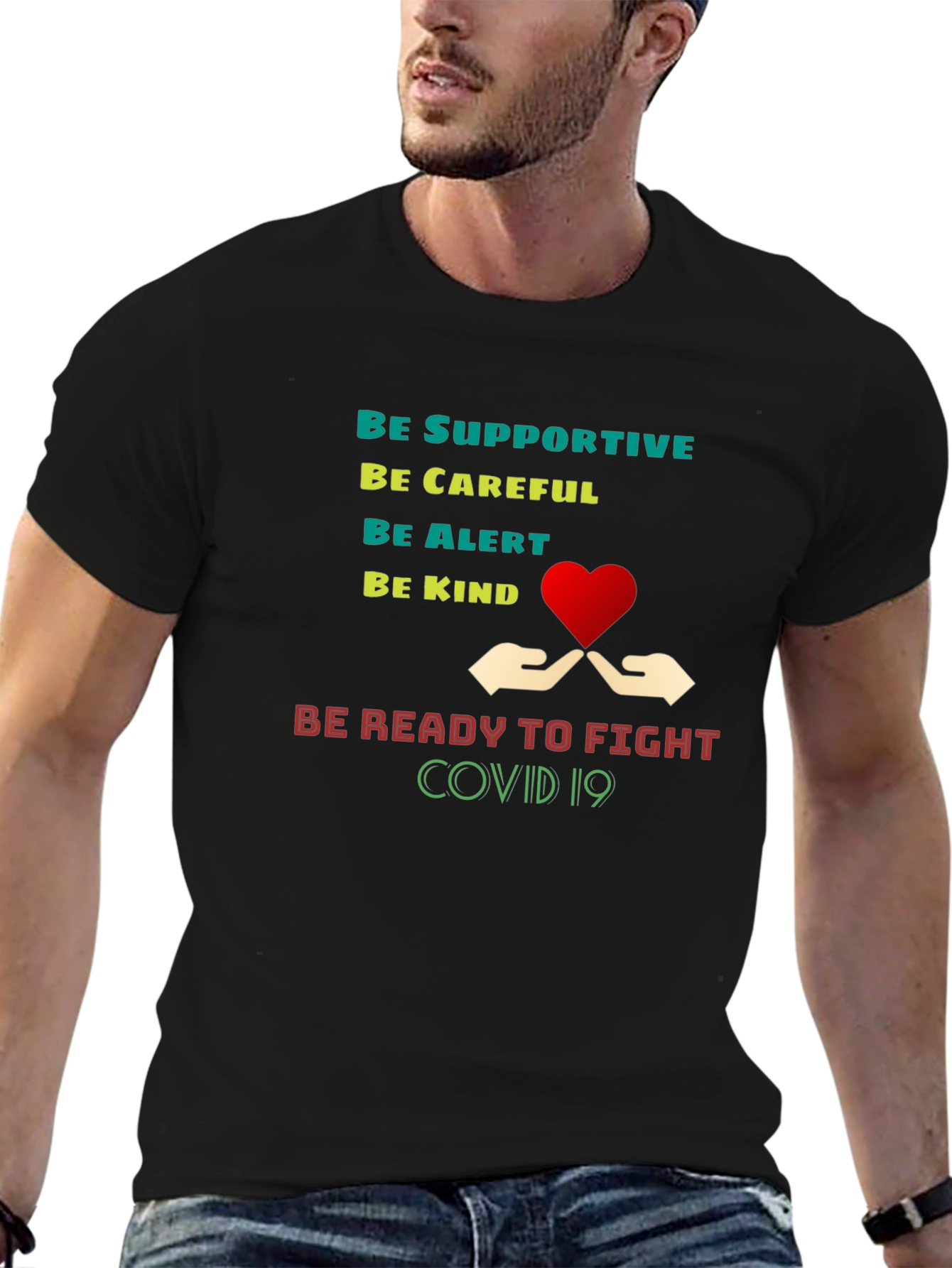 Supportive COVID-19 Awareness T-Shirt
