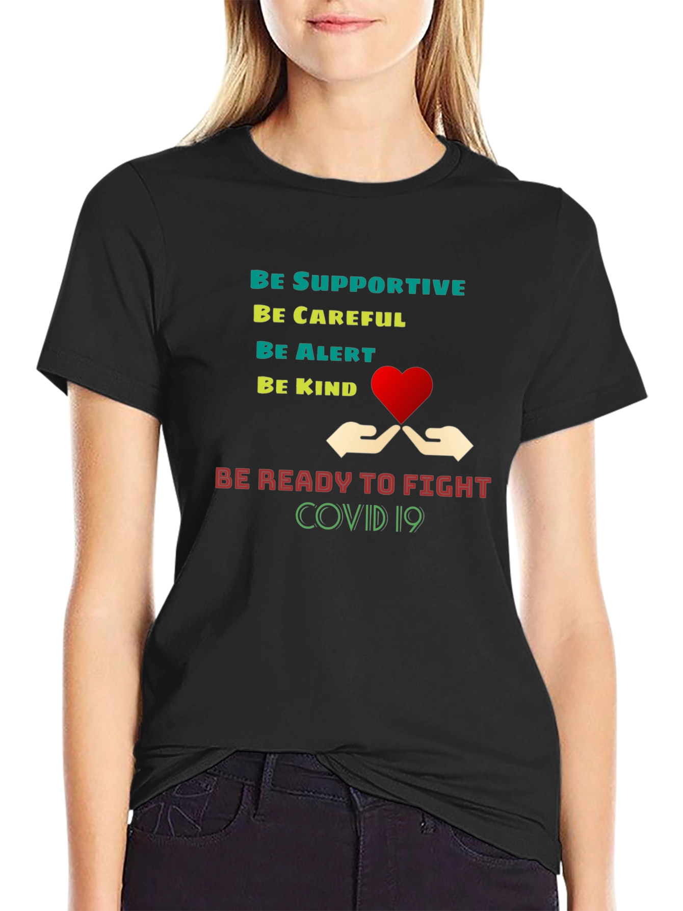 Supportive COVID-19 Awareness T-Shirt