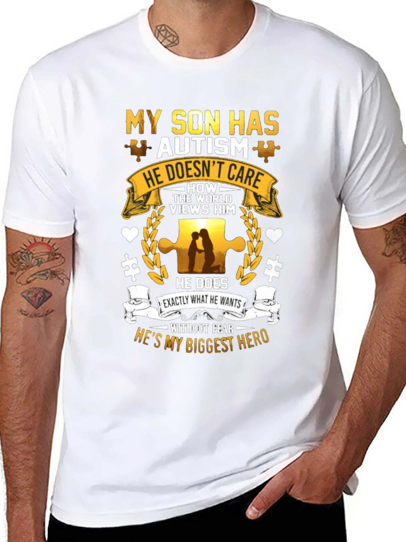 My Son Has Autism T-Shirt