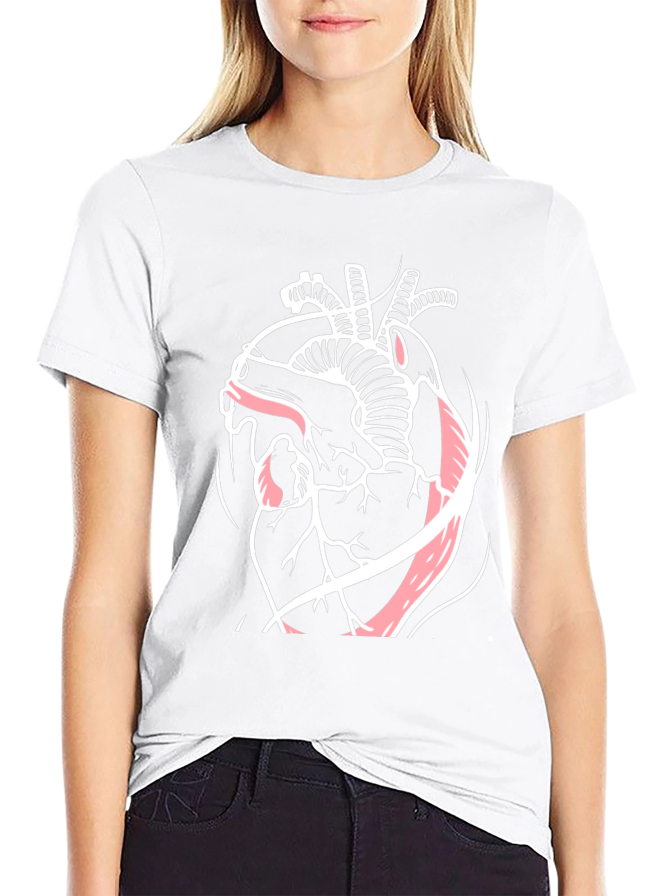 Anatomical Heart Graphic T-Shirt