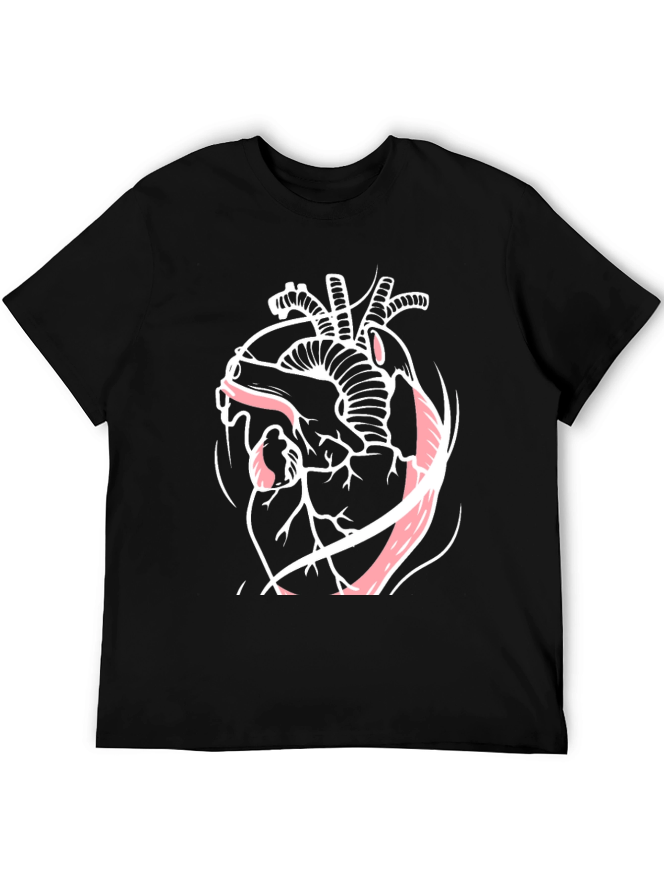 Anatomical Heart Graphic T-Shirt