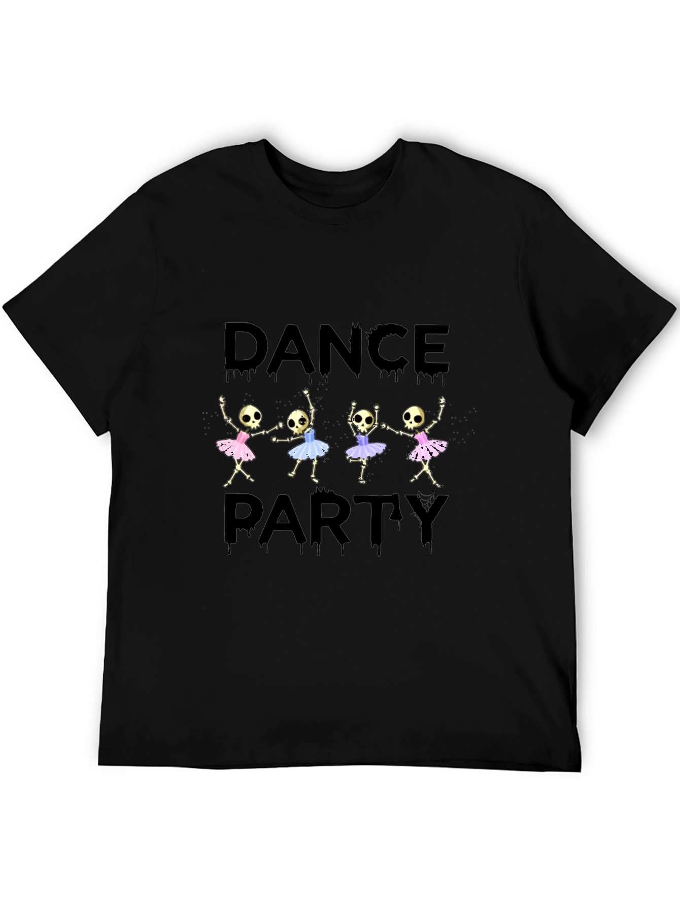 Skeleton Dance Party Tee - Halloween Fun