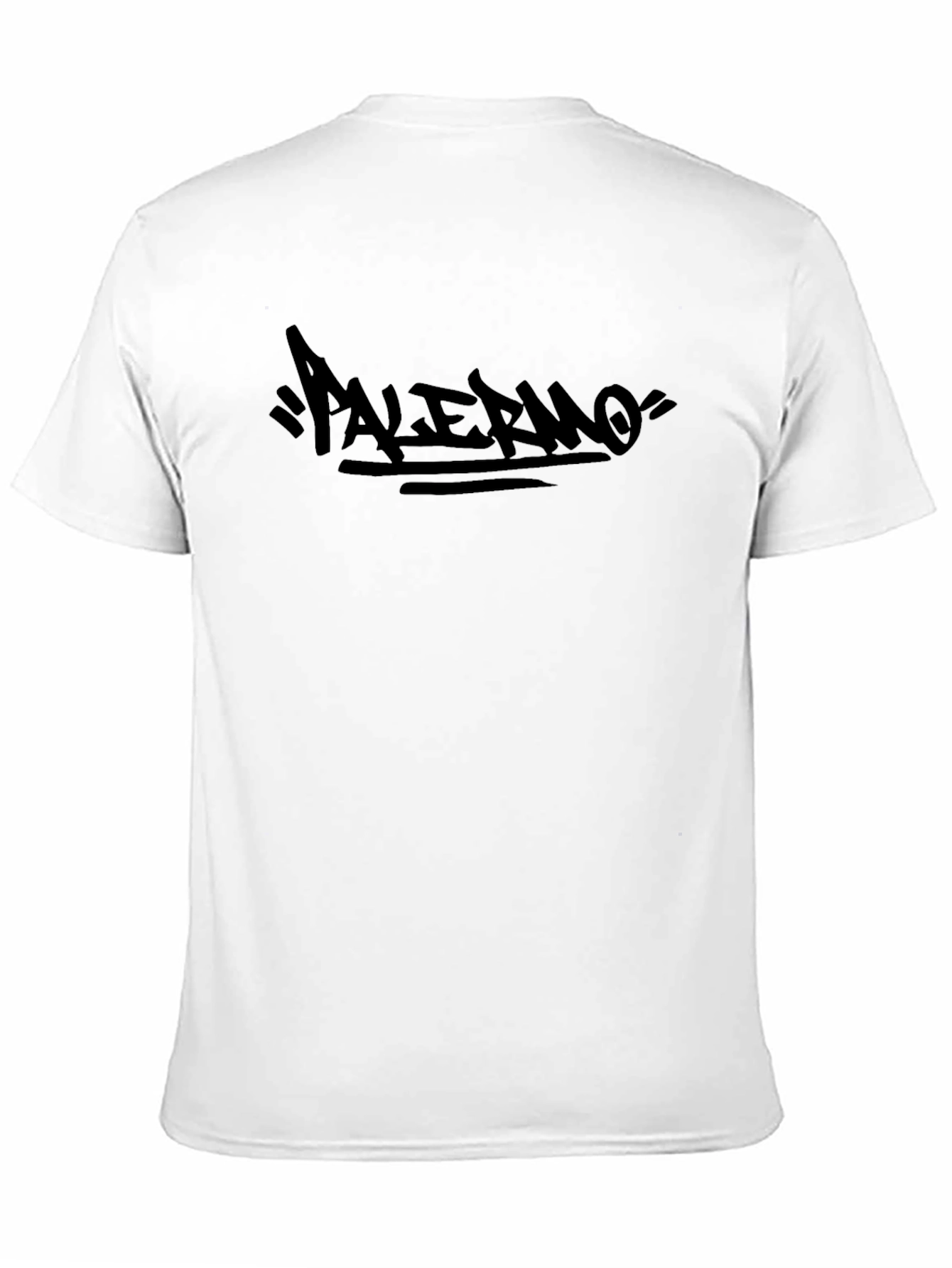 Black Palermo Graffiti T-Shirt