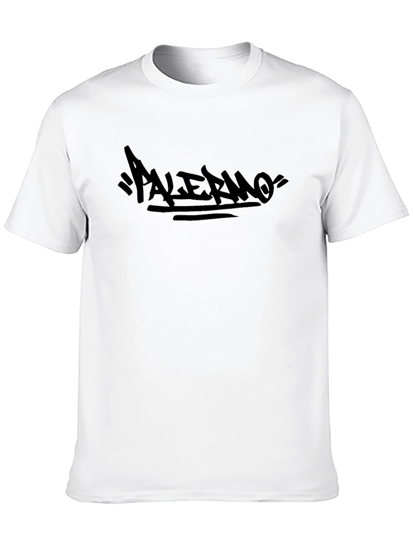 Black Palermo Graffiti T-Shirt