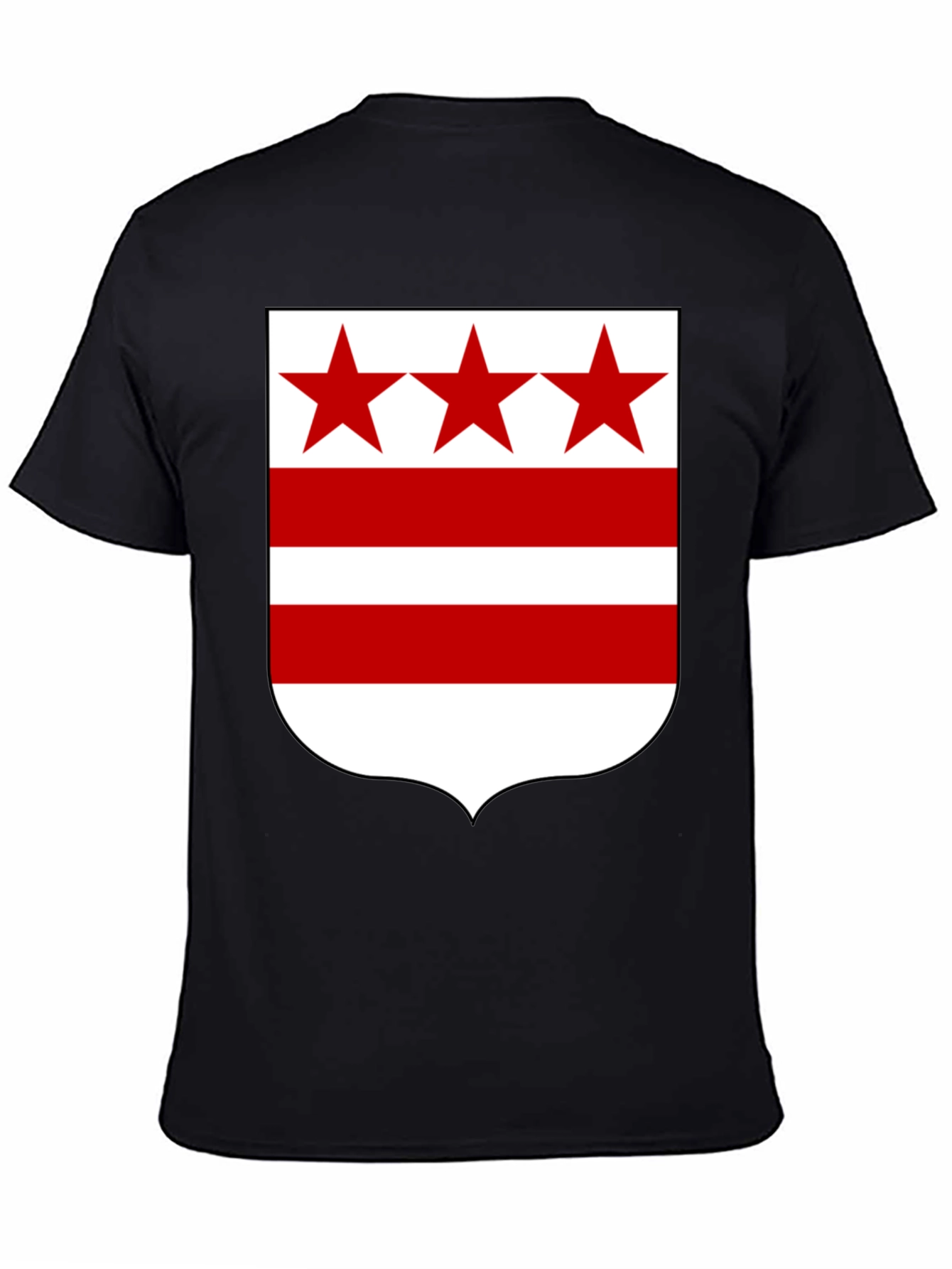 District of Columbia Flag Graphic T-Shirt