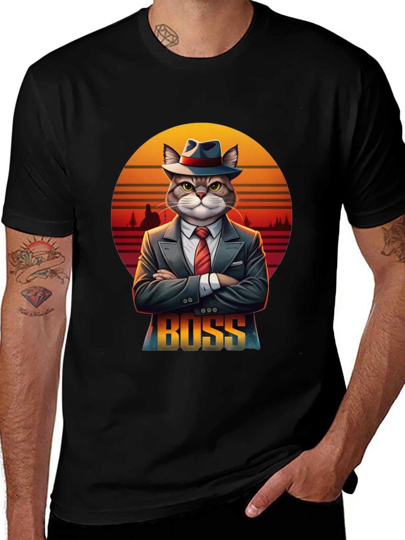 Boss Cat T-Shirt: Stylish & Unique Design