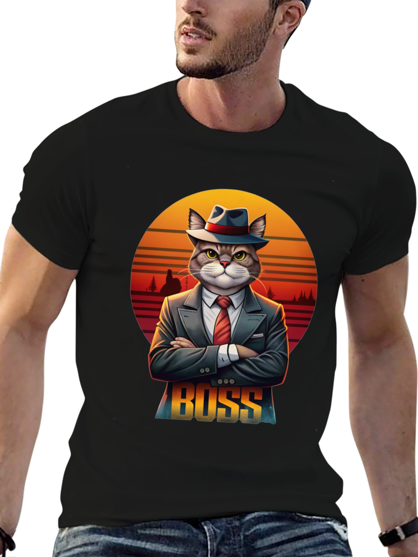 Boss Cat T-Shirt: Stylish & Unique Design
